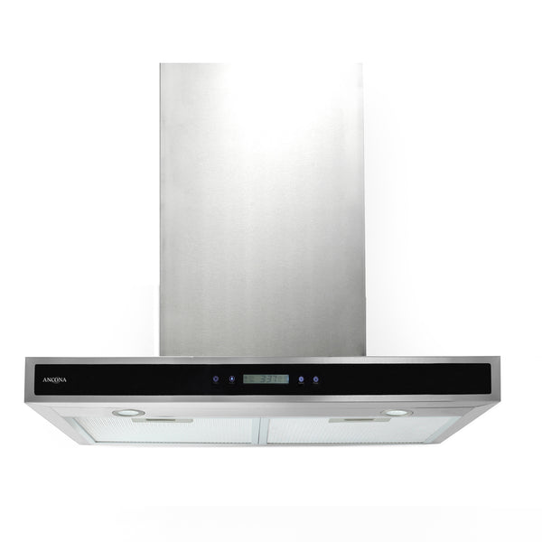 WRP430 30 in. Convertible Wall Mounted Range Hood with LED Lights in Stainless Steel