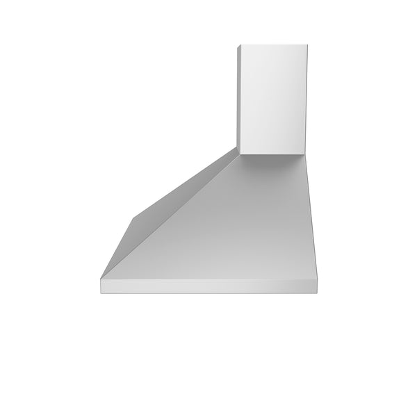WPL436 36 in. Wall Mounted Pyramid Range Hood in Stainless Steel with LED lights