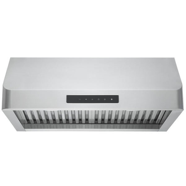 30 in. Pro Series Turbo Undercabinet Range Hood in Stainless Steel with Night Light Feature