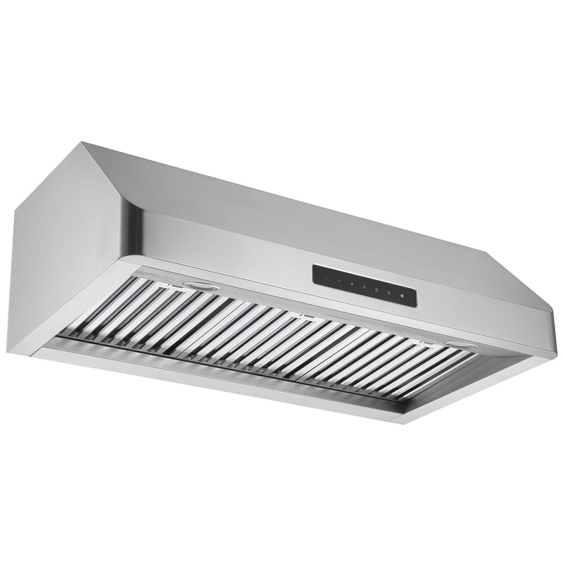 36 in. Pro Series Turbo Undercabinet Range Hood in Stainless Steel with Night Light Feature