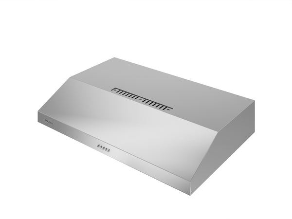 Slim S3D 30 in. 325 CFM Non-vented Stainless Steel Under Cabinet Range Hood