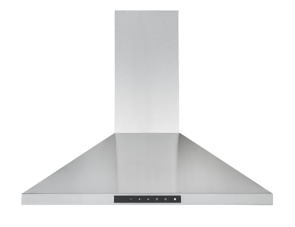 WPNL630 30 in. Wall Mount Pyramid Range Hood in Stainless Steel with Night Light Feature