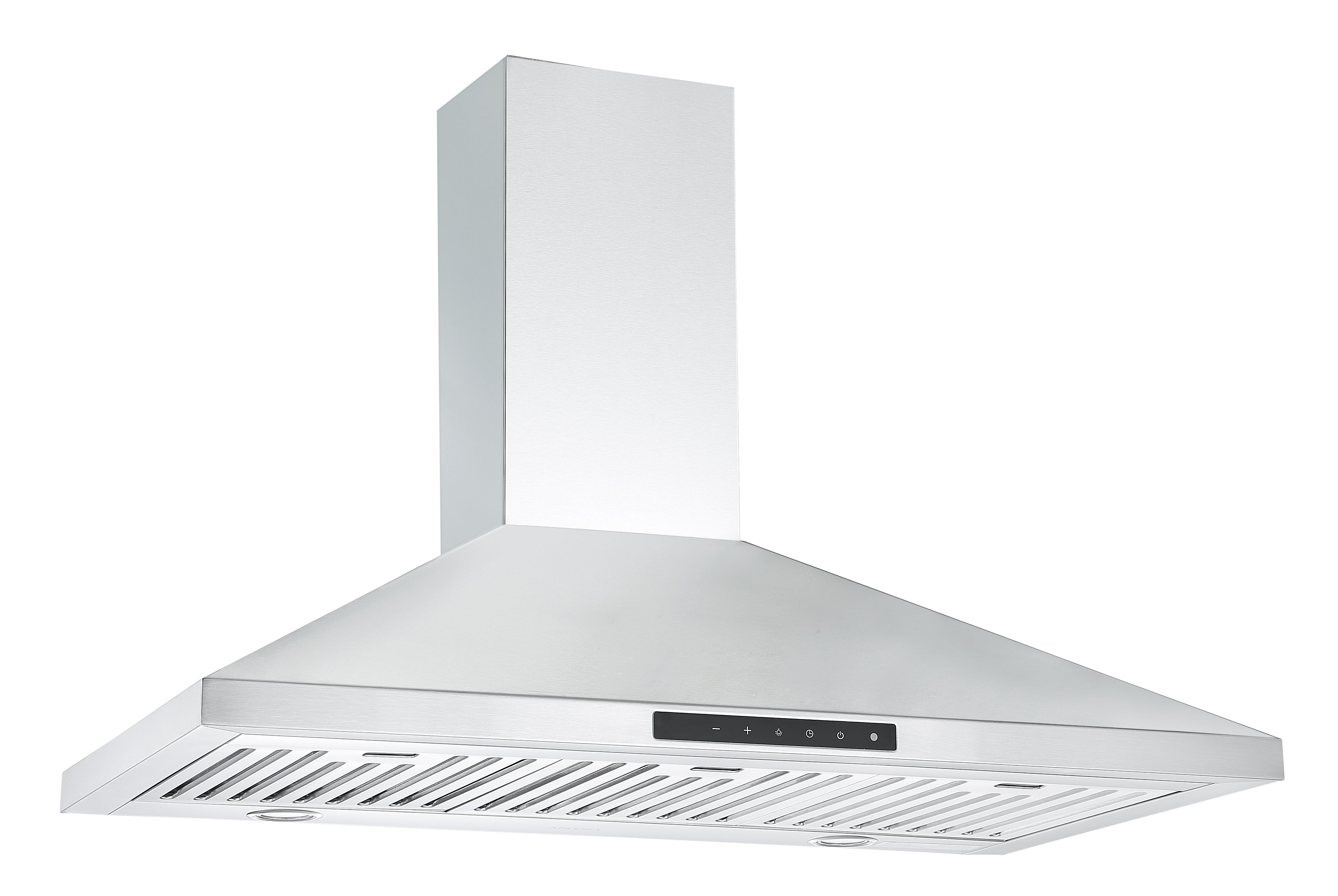 WPNL636 36 in. Wall Mount Pyramid Range Hood in Stainless Steel with Night Light Feature