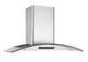 GCL636 36 in. Wall Mount Glass Canopy Range Hood in Stainless Steel with Night Light Feature