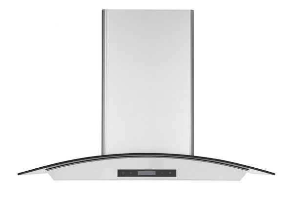 GCB630 30 in. Glass Canopy Range Hood in Stainless Steel