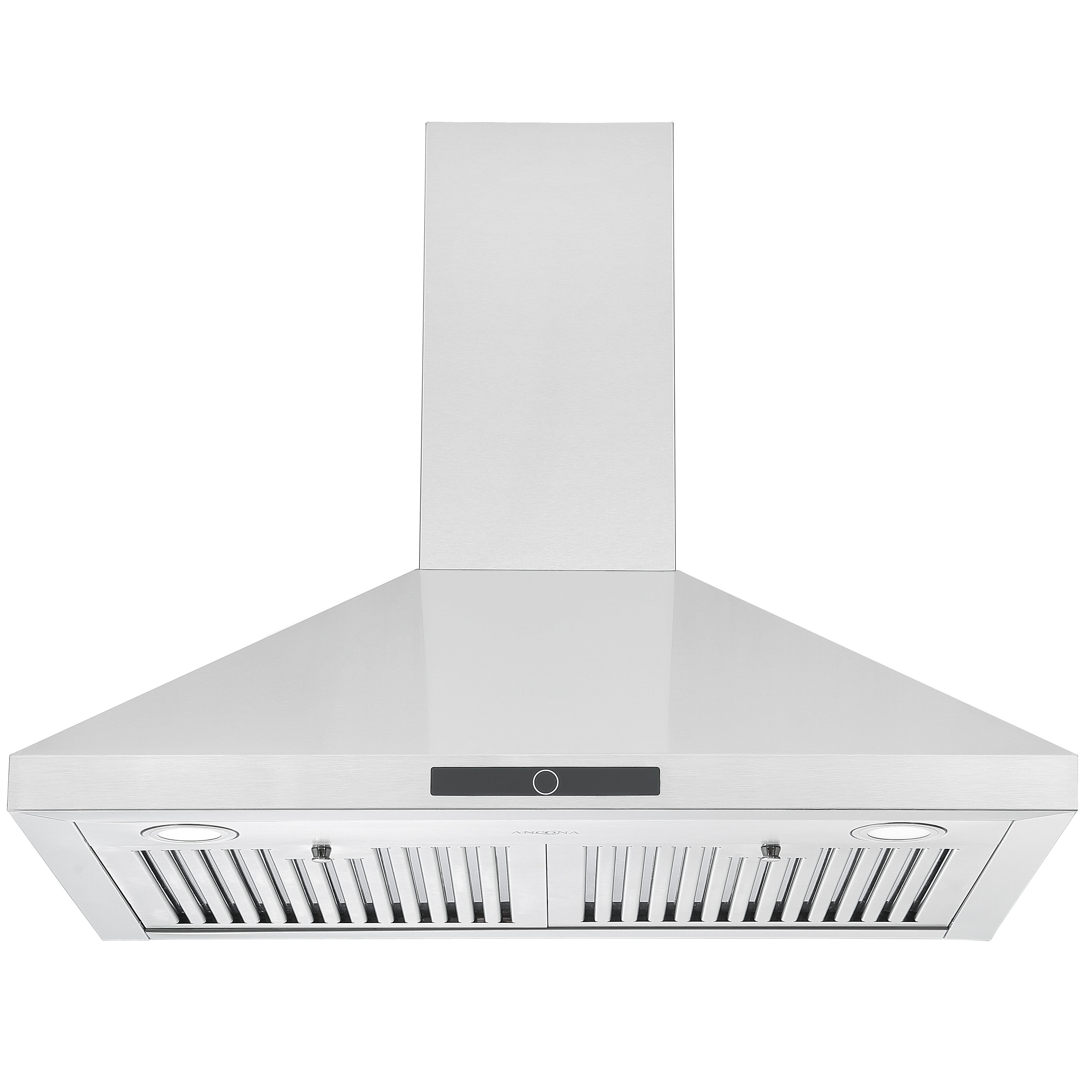 30 in. Convertible Wall-Mounted Pyramid Range Hood in Stainless Steel
