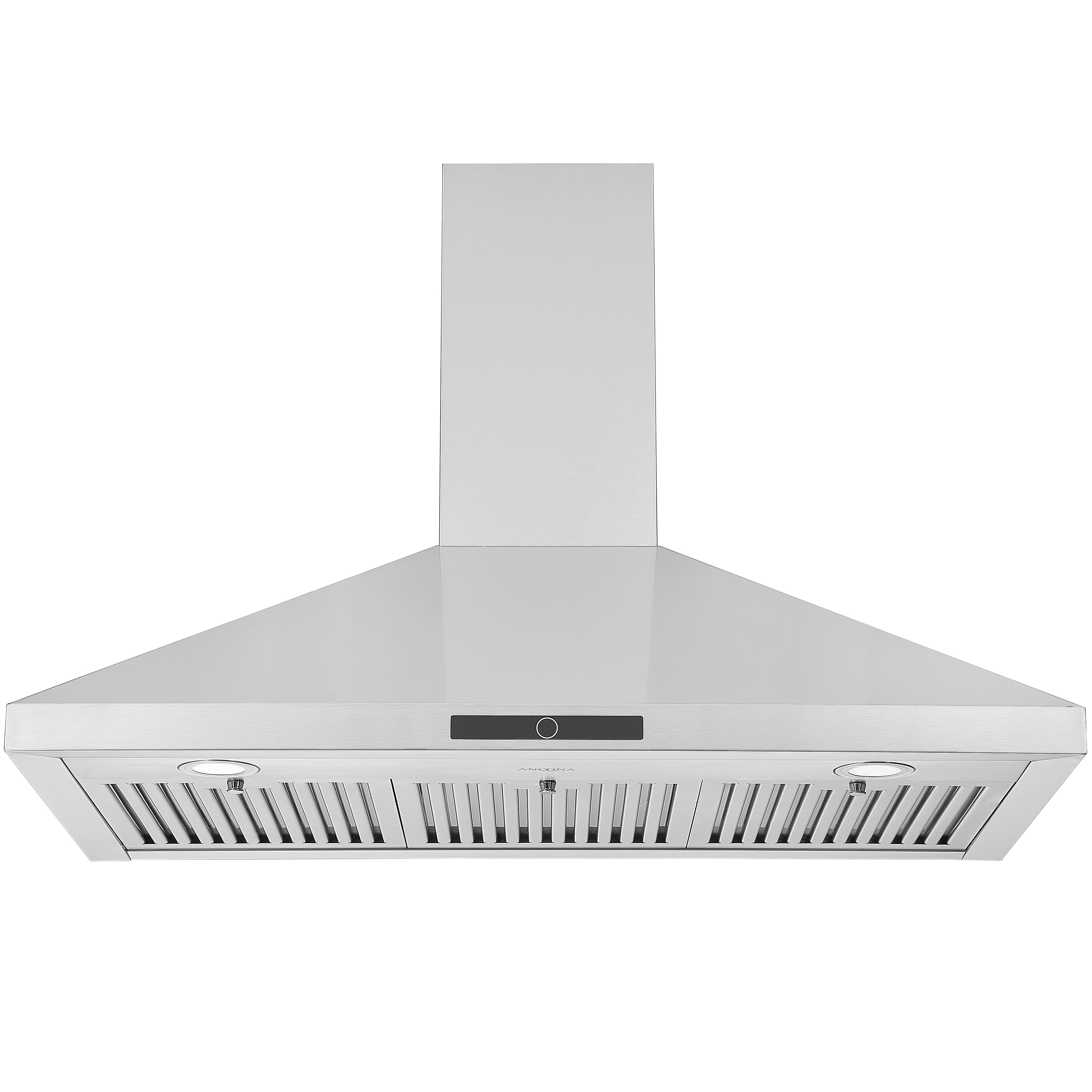 36 in. Convertible Wall-Mounted Pyramid Range Hood in Stainless Steel