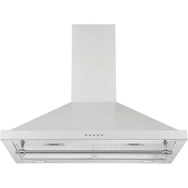 Ancona Convertible 30 in. Vintage Style Wall Pyramid Range Hood in Stainless Steel