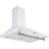 Ancona Vintage Style 30 in. Convertible Wall Pyramid Range Hood in White