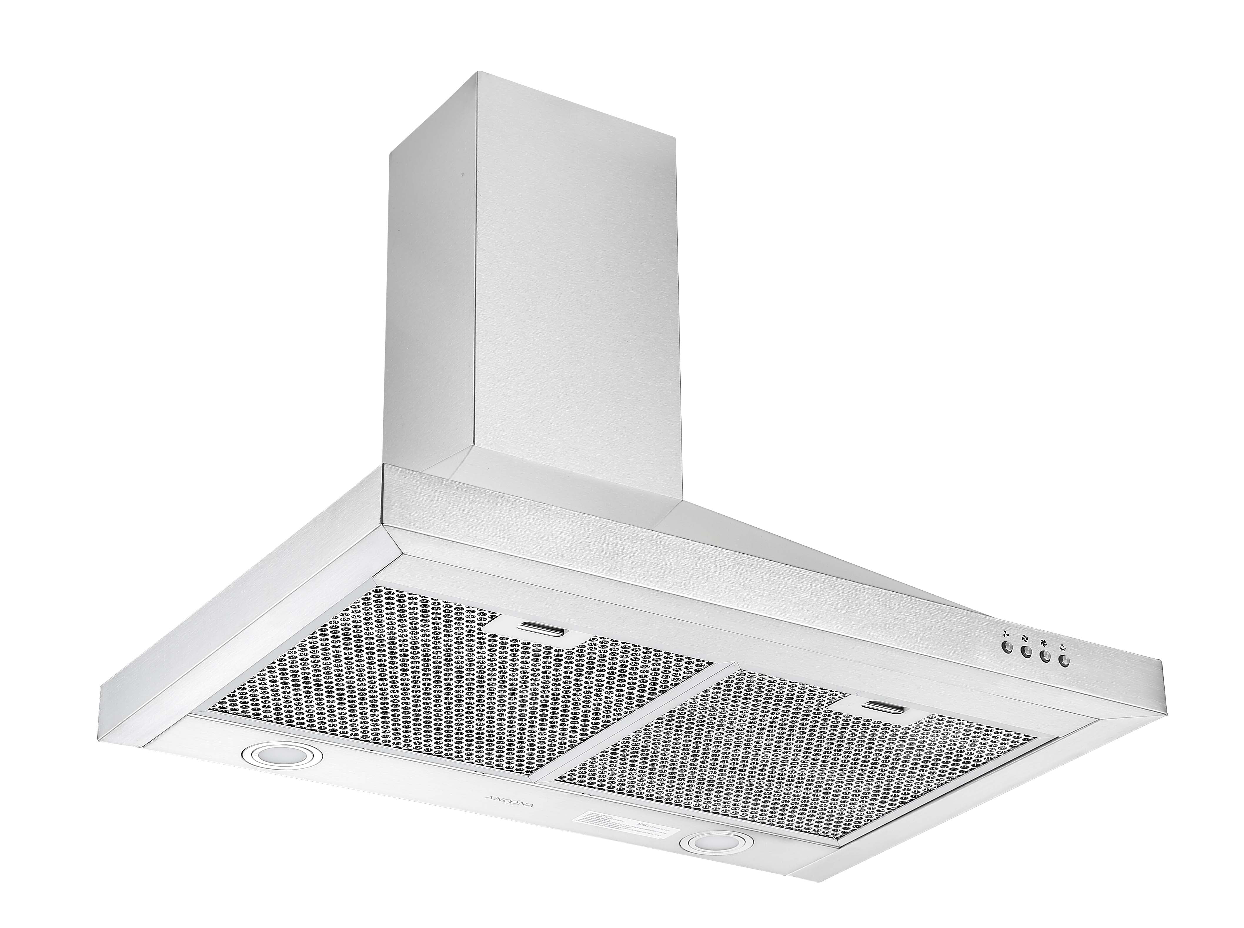 WRRV430 30 in. Rear-Vented Wall Mount Pyramid Range Hood in Stainless