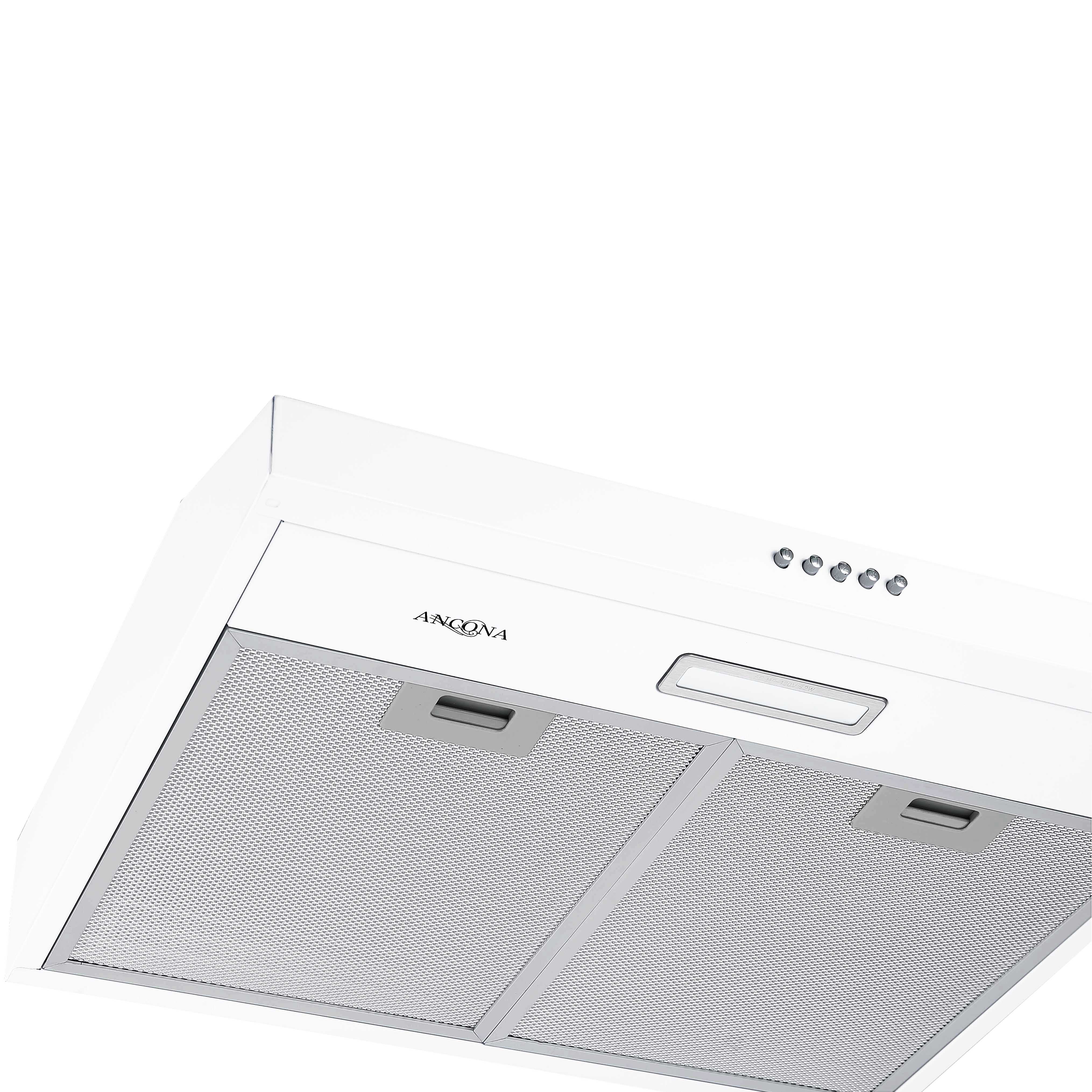 24 in. Convertible Under Cabinet Range Hood in White
