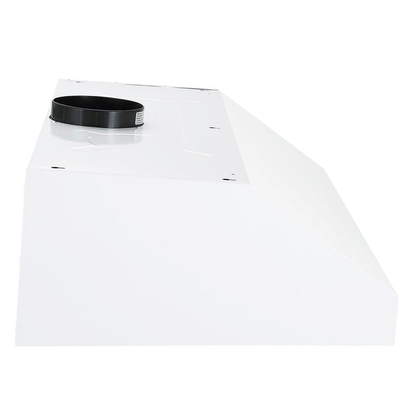 Ancona 36” 440 CFM Ducted Under Cabinet Range Hood in White
