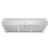 Ancona 36” 440 CFM Ducted Under Cabinet Range Hood in Stainless Steel