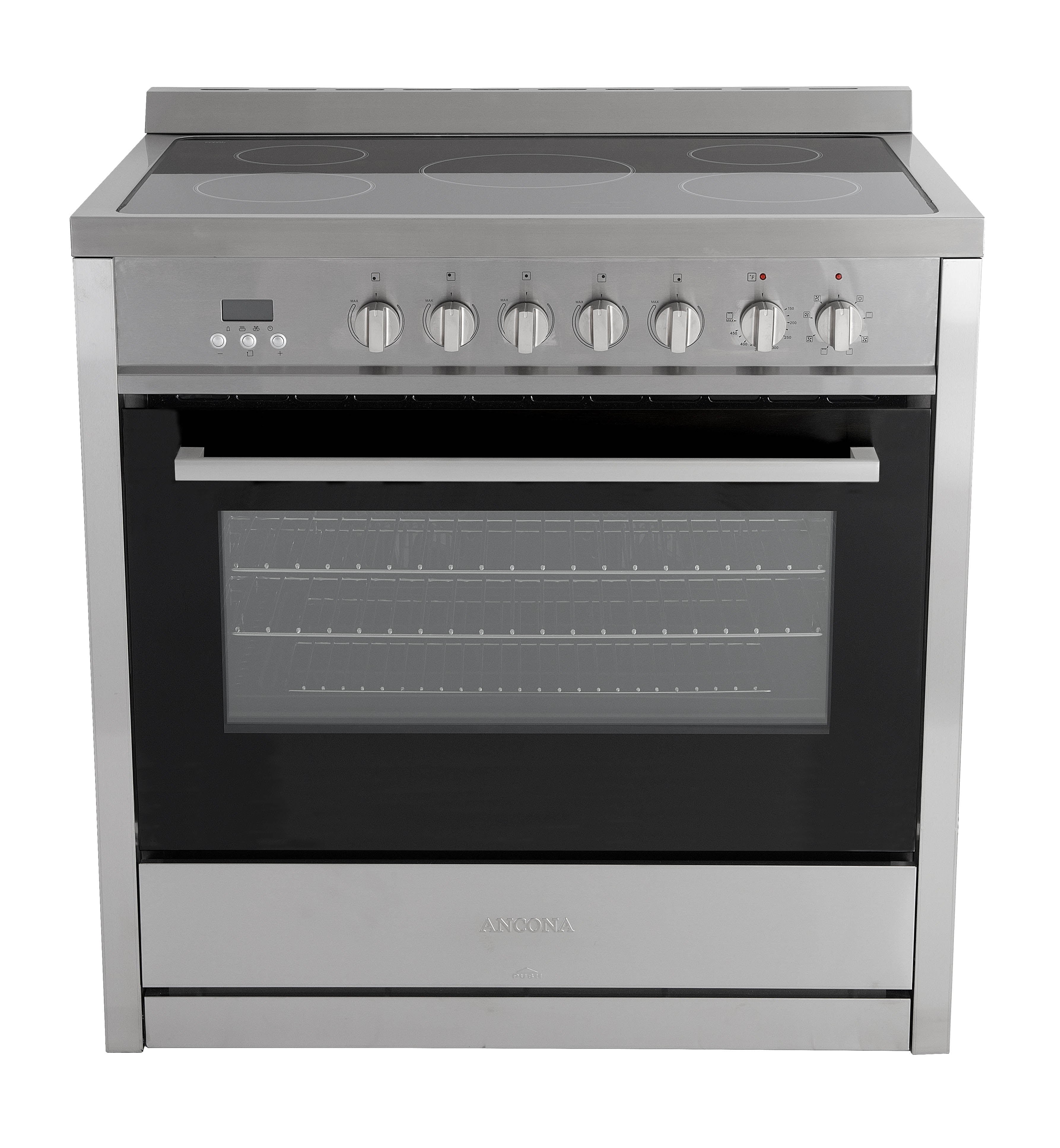 Gourmet 36 in. Vitroceramic with Convection Oven Freestanding Range
