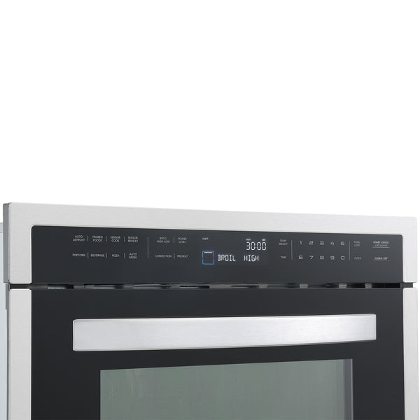 Ancona 24” Built-in Speed Combination Wall Oven and Microwave Oven with Touch Controls
