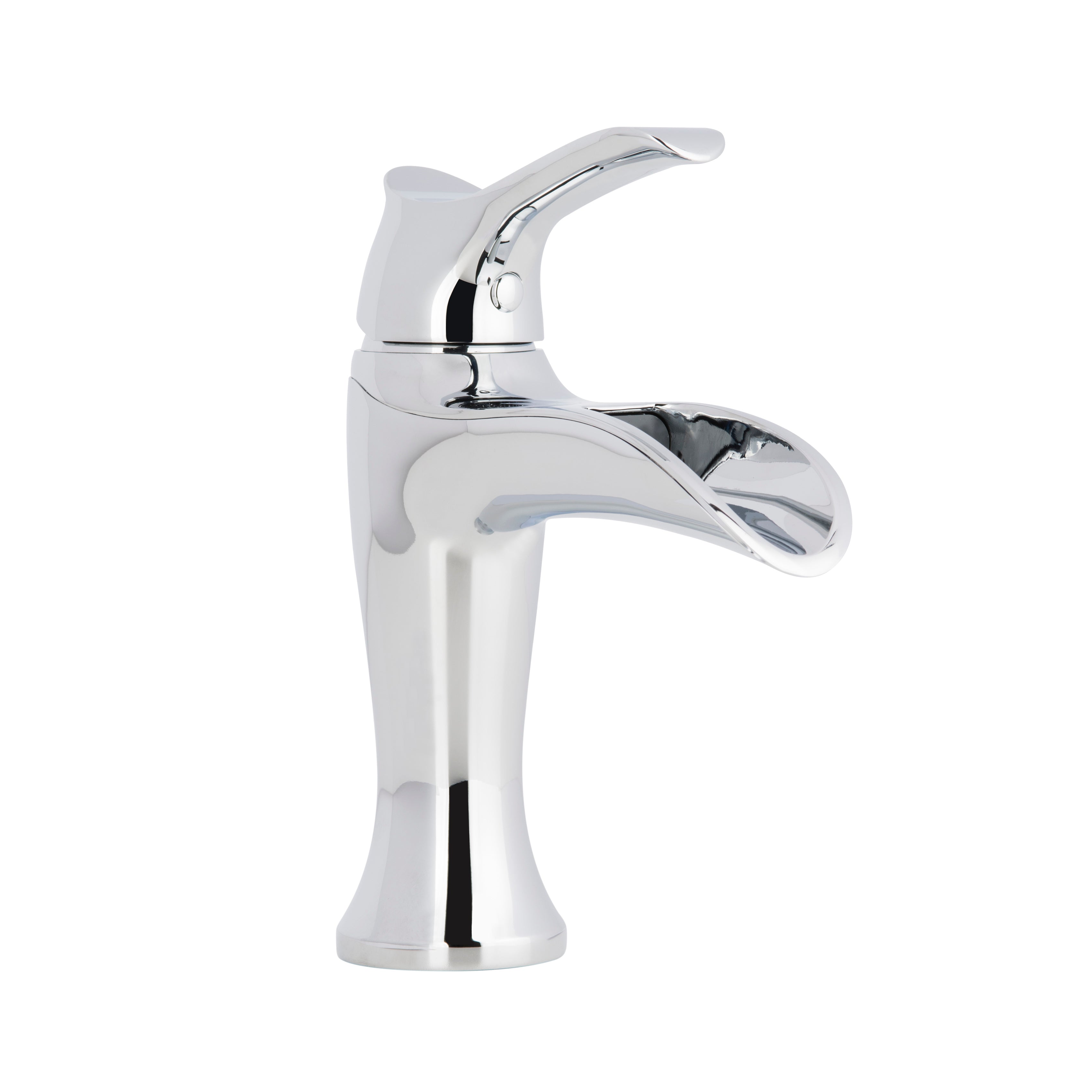 Eleganzia Series Single Lever Chrome Bathroom Faucet