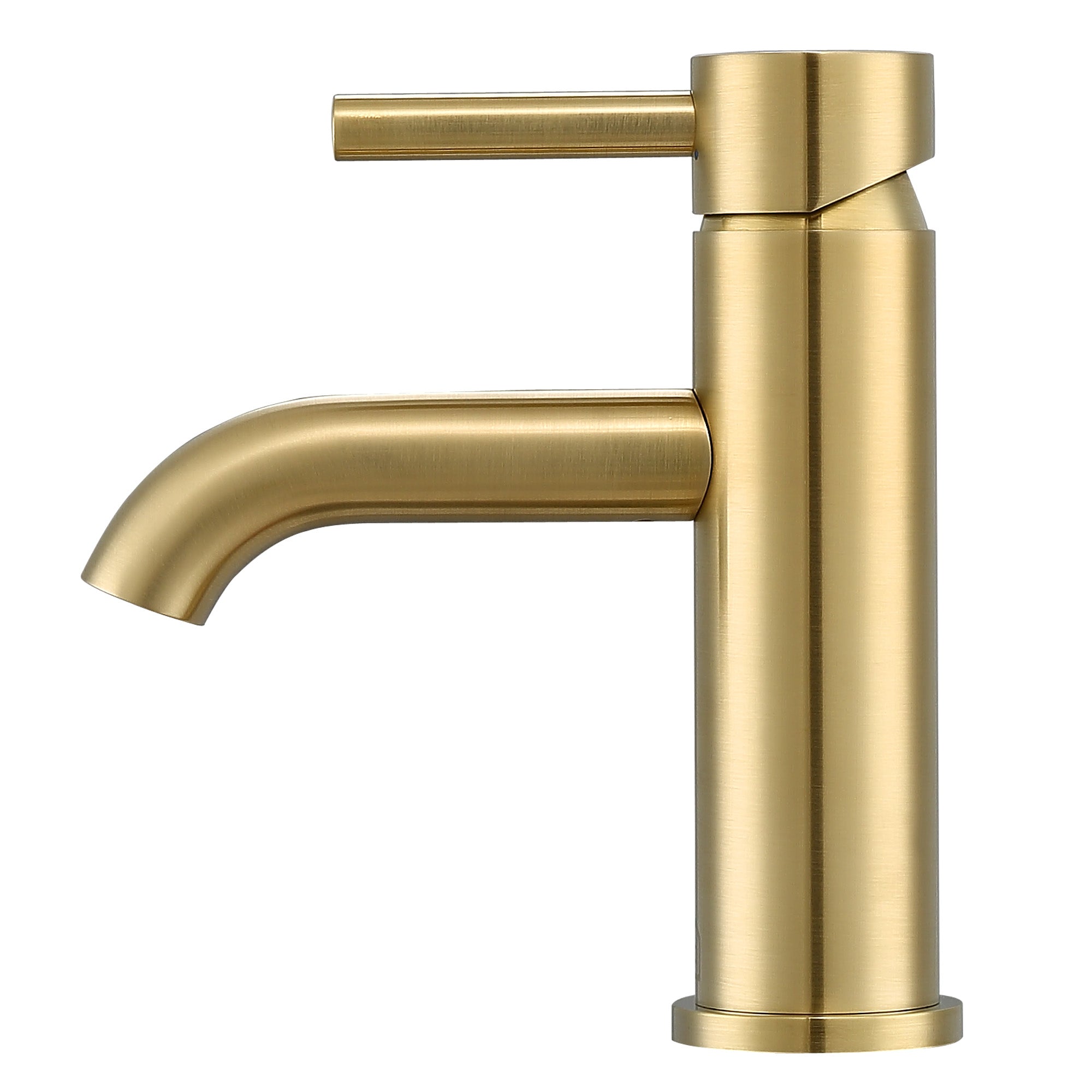 Ancona Valencia Single Handle 1-Hole Bathroom Faucet in Brushed Champagne Gold