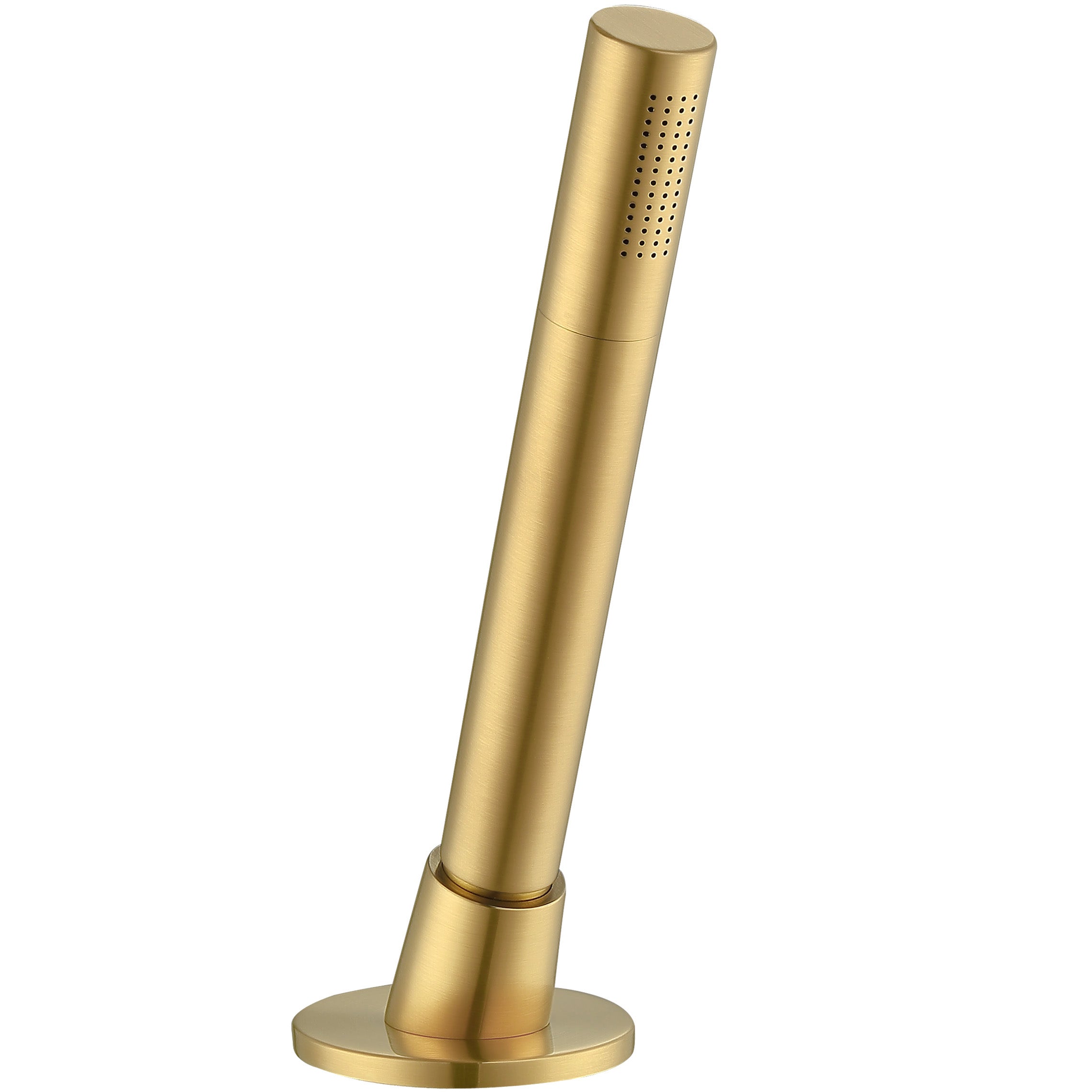 Ava Two Handle Roman Tub Bathroom Faucet in Brushed Titanium Gold