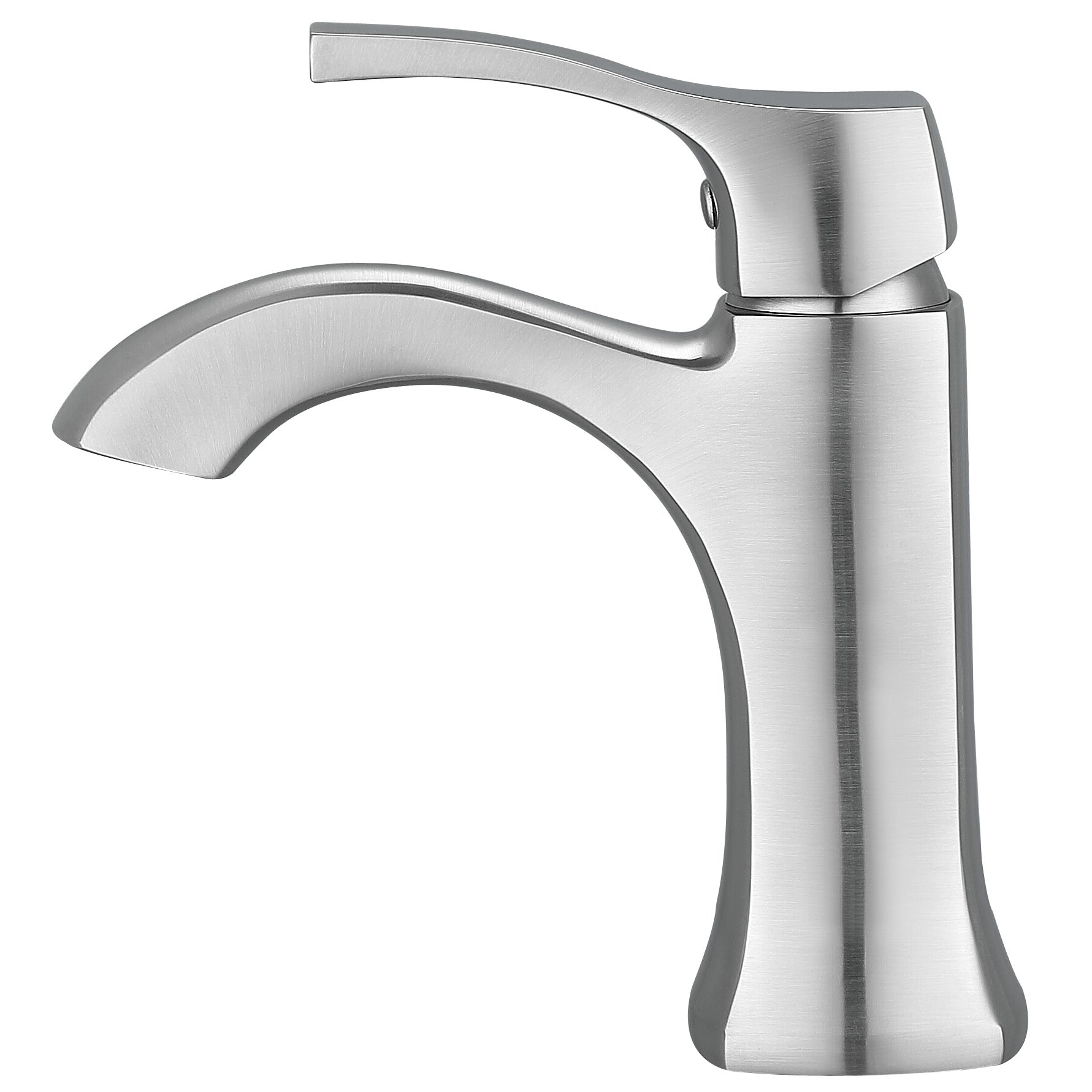 Ancona Morgan Series Single Lever Bathroom Faucet in Brushed Nickel