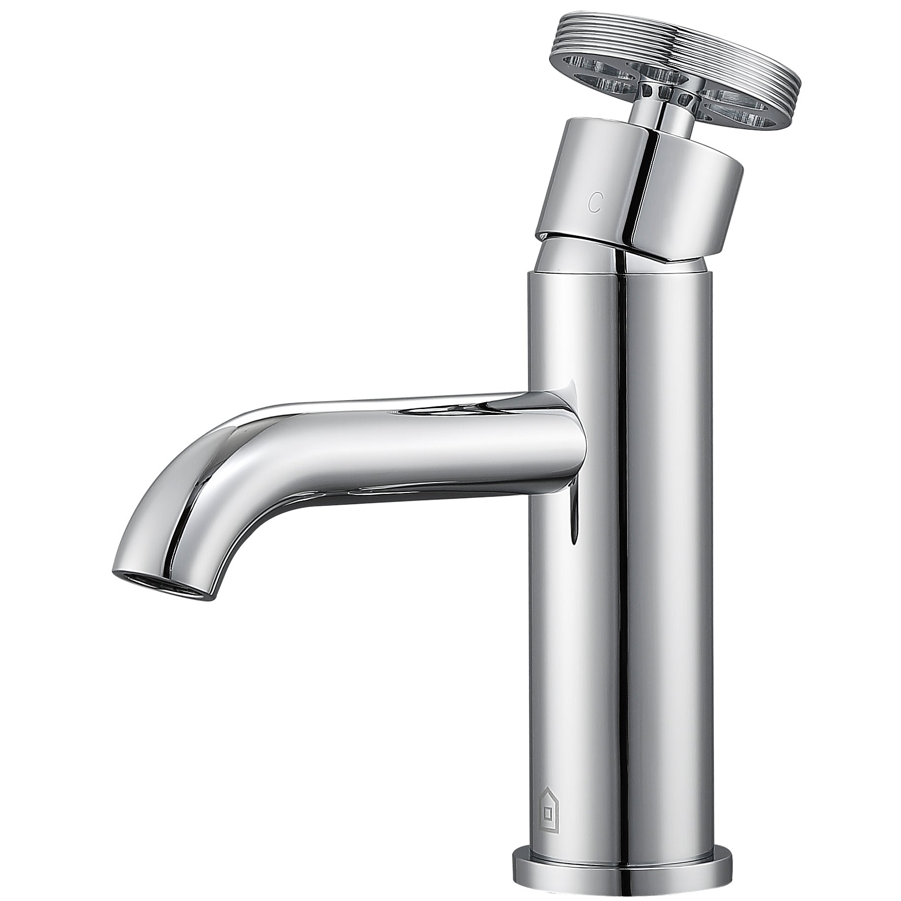 Ancona Nova Series Single Lever Bathroom Faucet in Chrome