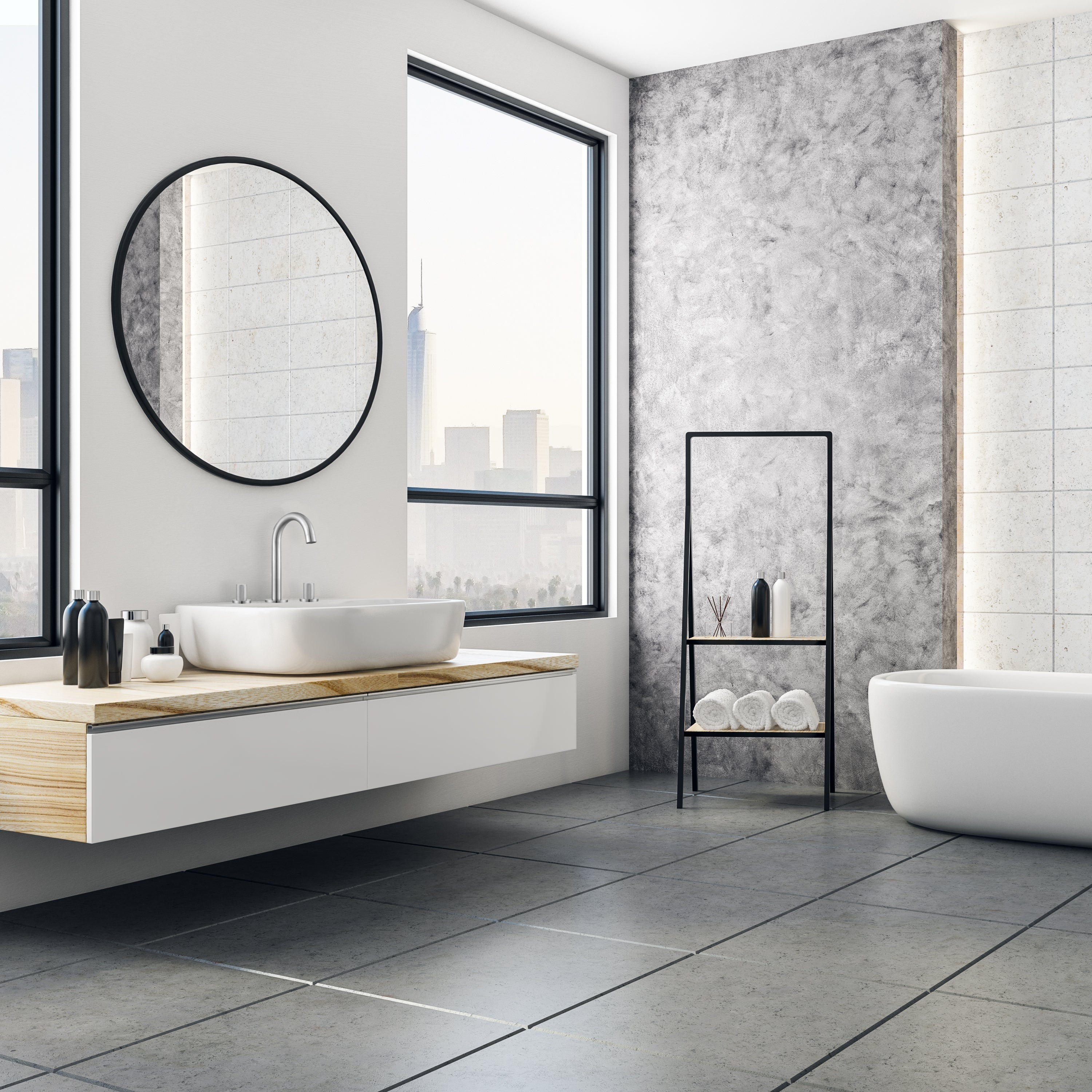 Ancona Industria Series Widespread Bathroom Faucet in Brushed Nickel