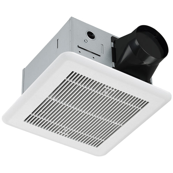 110 CFM Ceiling Mount Room side Installation Bathroom Exhaust Fan with Humidity Sensing