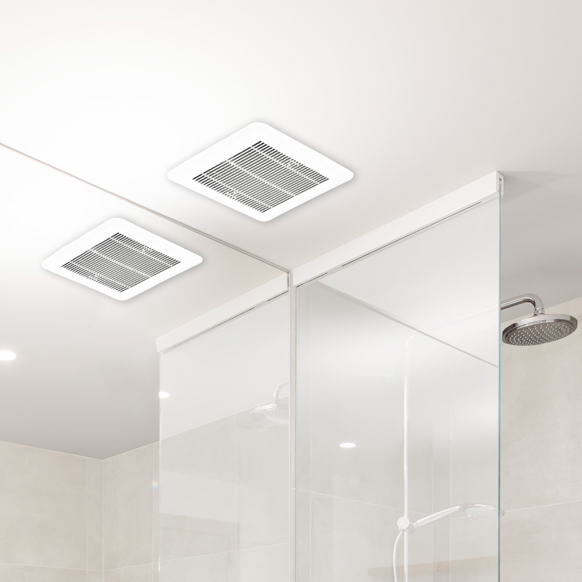 110 CFM Ceiling Mount Room side Installation Bathroom Exhaust Fan with Humidity Sensing