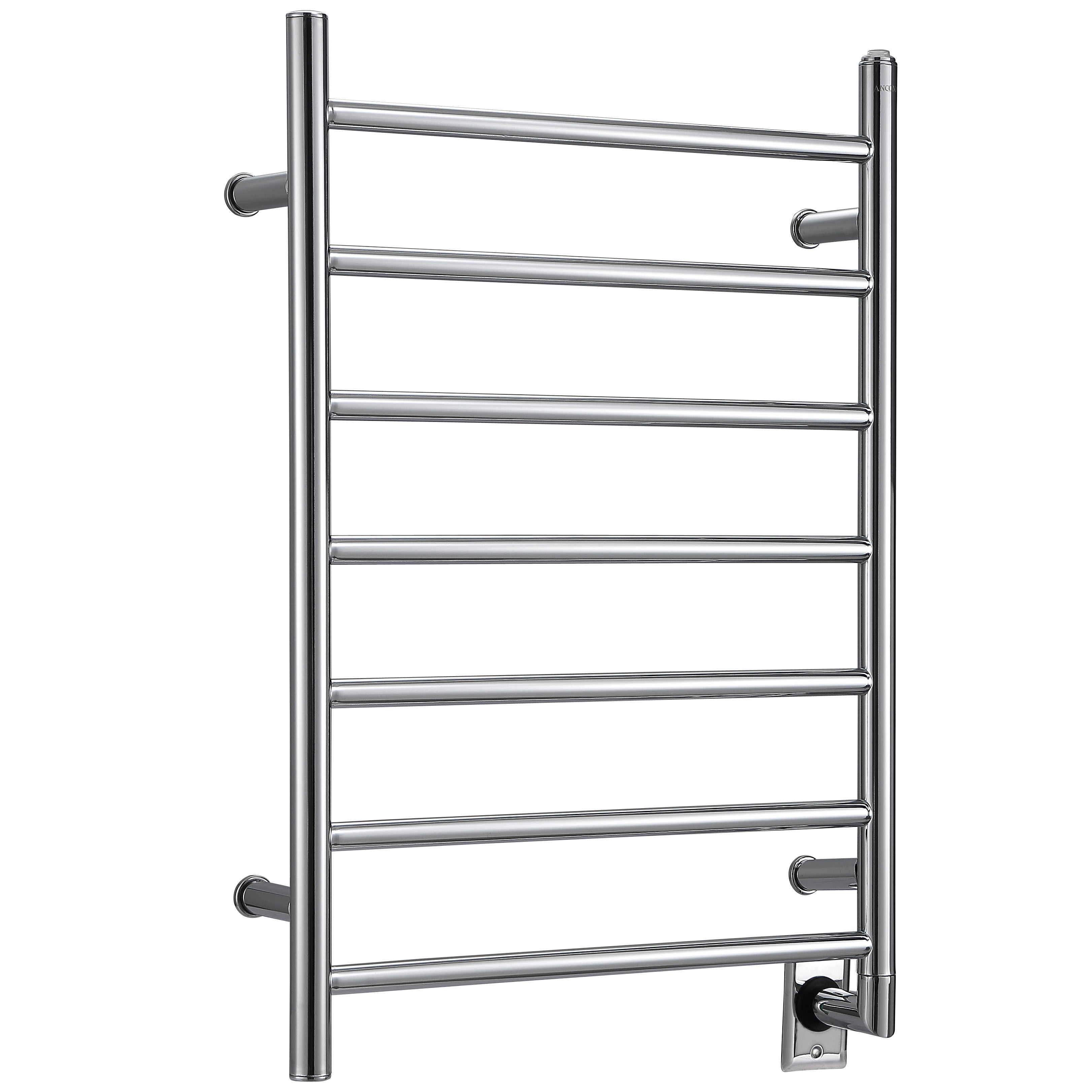 Comfort 7 - 31 in. Hardwired Electric Towel Warmer and Drying Rack in Chrome