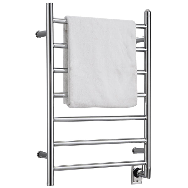Comfort 7 - 31 in. Hardwired Electric Towel Warmer and Drying Rack in Chrome
