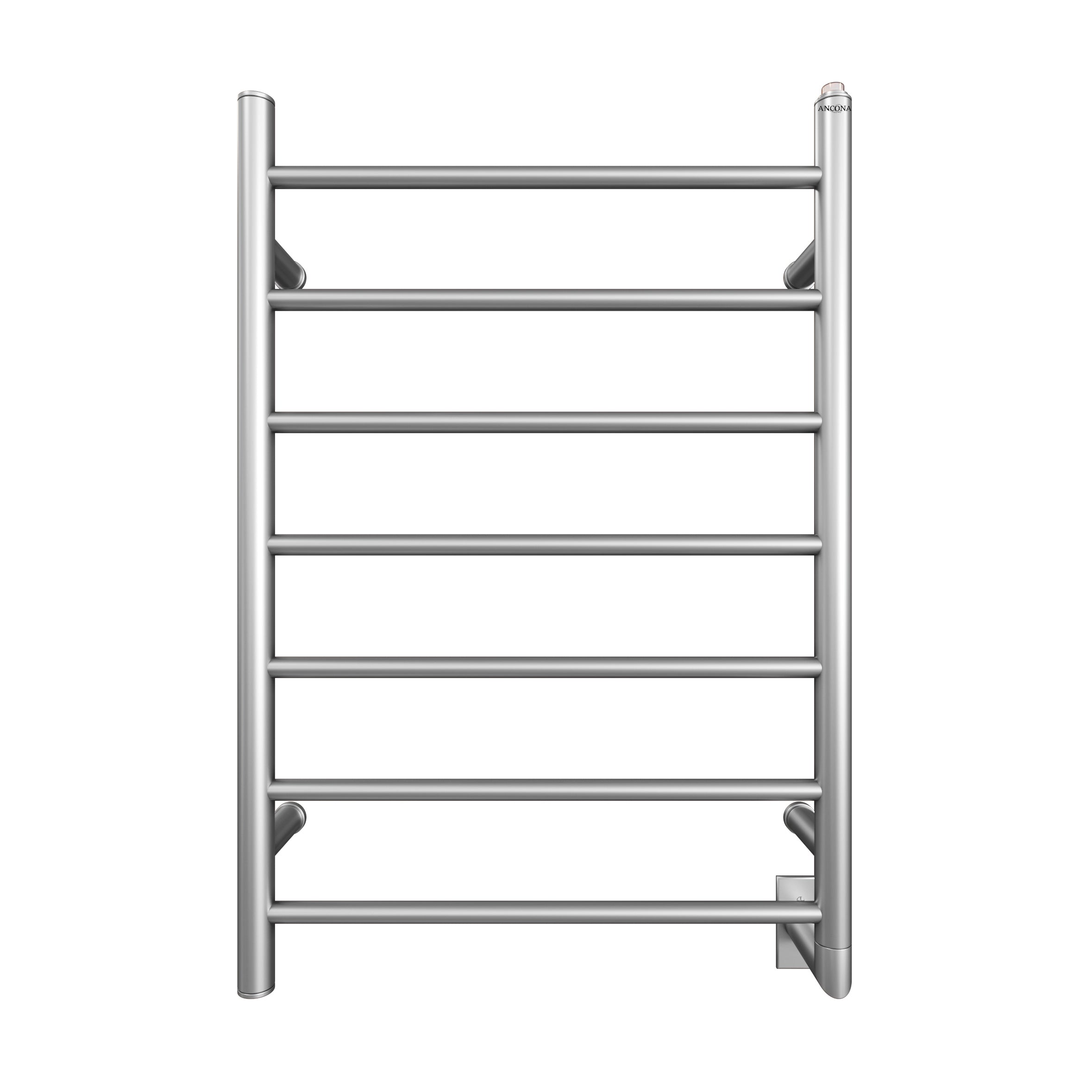 Comfort 7 - 31 in. Hardwired Electric Towel Warmer and Drying Rack in Brushed Stainless Steel