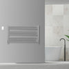 Ancona Amplia Dual 12-Bar Hardwired and Plug-in Towel Warmer in Chrome with WiFi Timer
