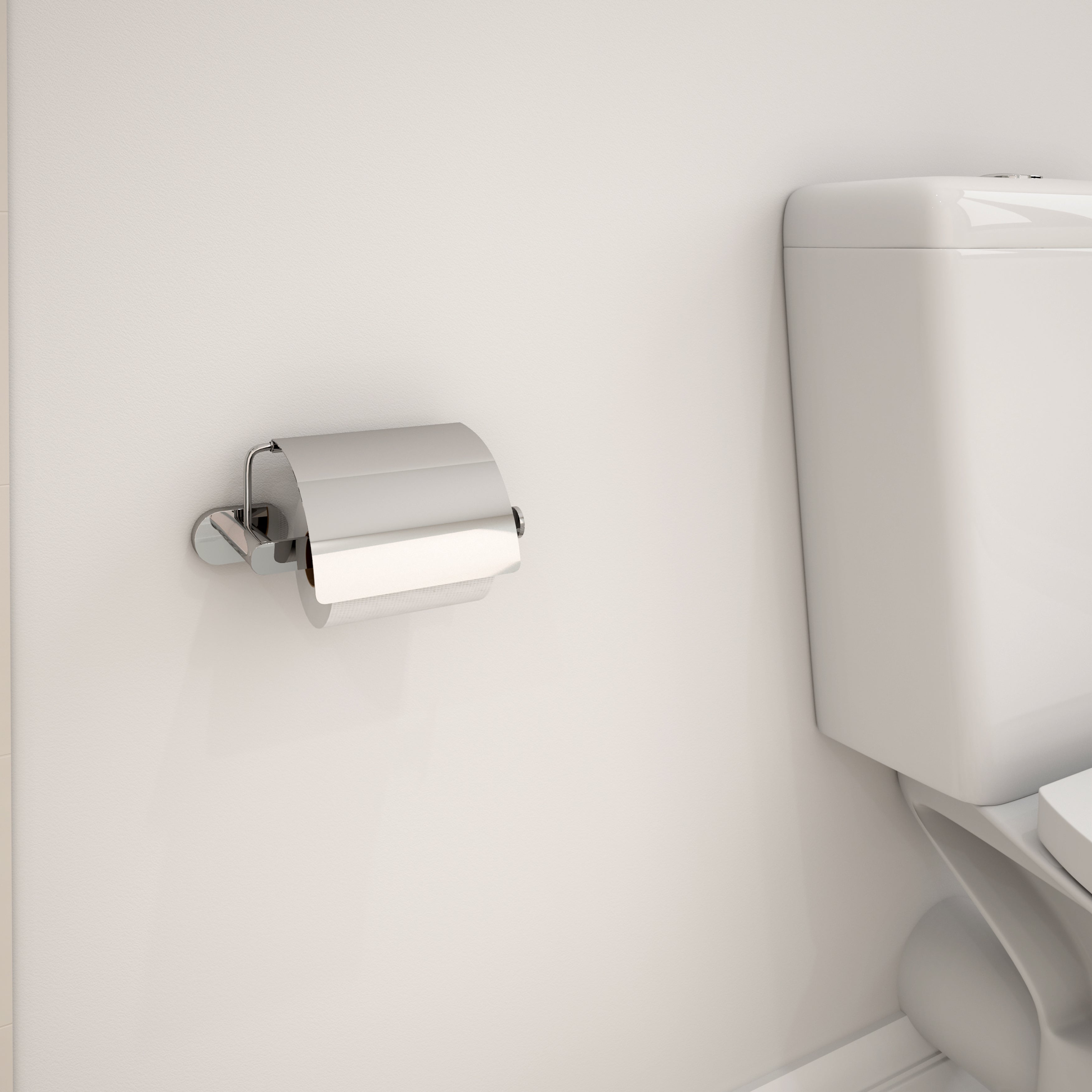 Aria 4-piece Bathroom Accessory Set in Chrome