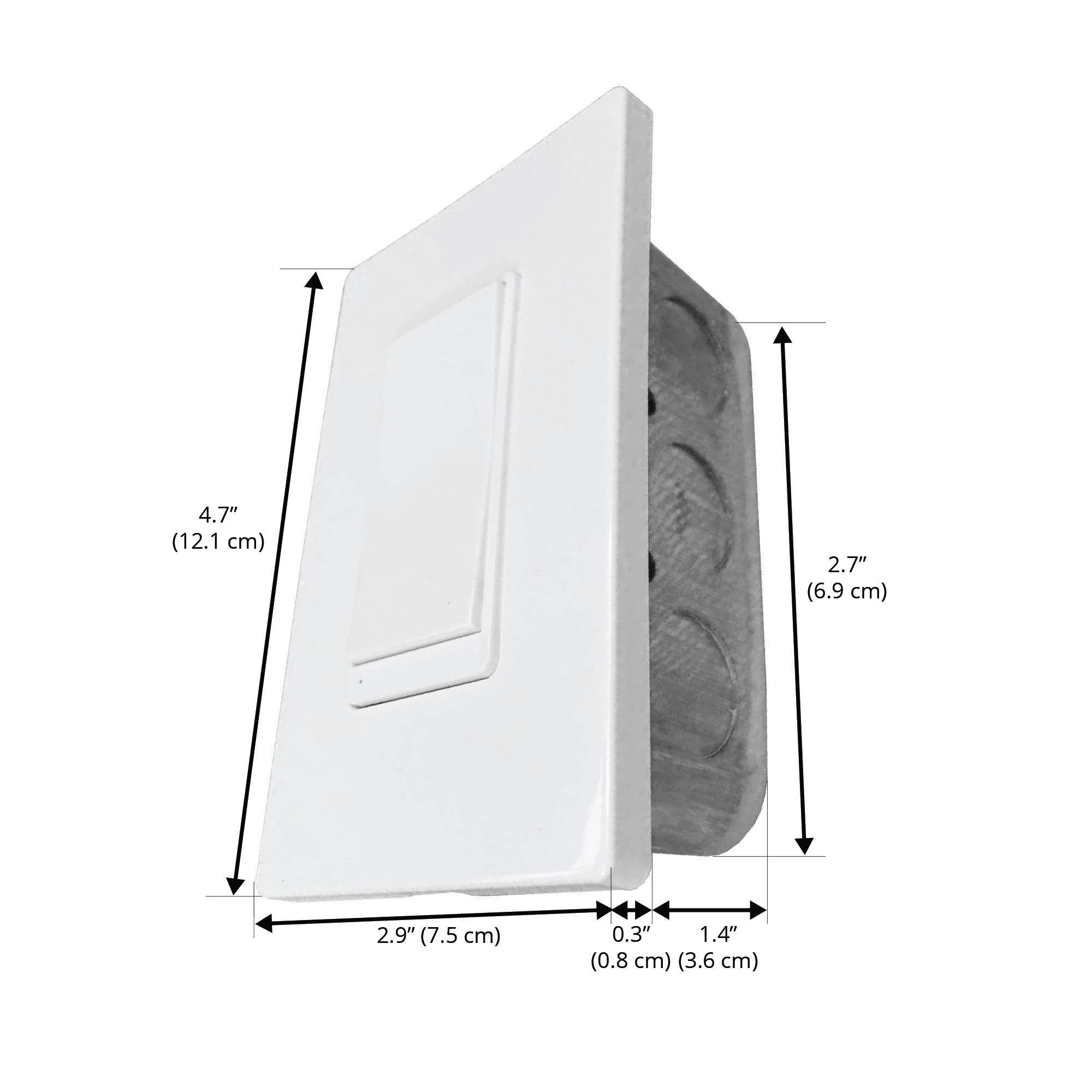 Ancona Smart Wi-Fi ON/OFF Switch for Towel Warmers and Lighting