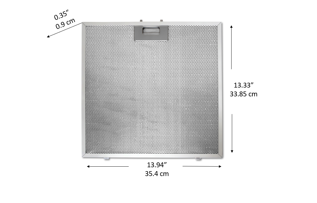 Aluminum mesh filters