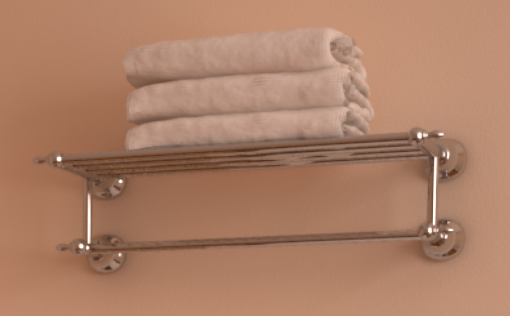Premium Chrome Series Towel Shelf