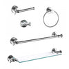 Ensemble 5 accessoires Pure Elegance pour salle de bain