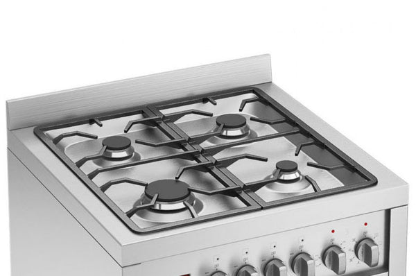 Cuisinière à gaz avec four à convection de 24 po en acier inoxydable -  Unique Appliances
