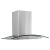 36 in. Tornado II Glass Canopy 600 CFM Wall Mount Range Hood
